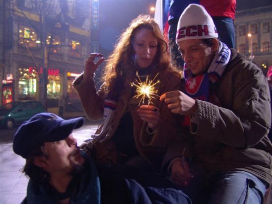 Natáčení reklamy 12.12.05